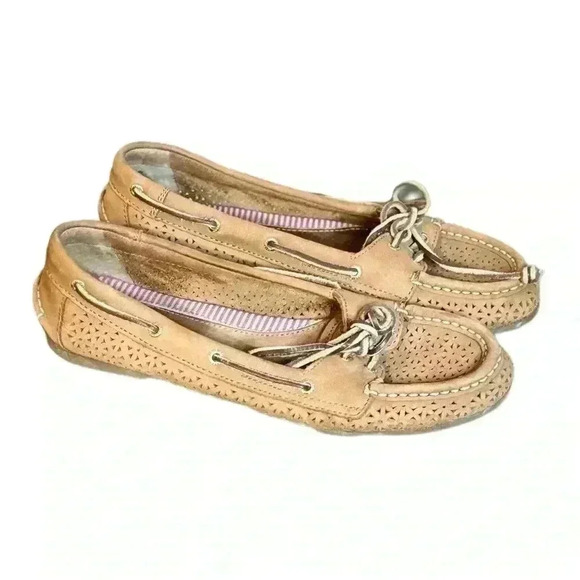 Sperry Top Siders Boat Shoes Floral Cutouts Classic Loafers Cushioned
8 Coastal - Picture 1 of 8
